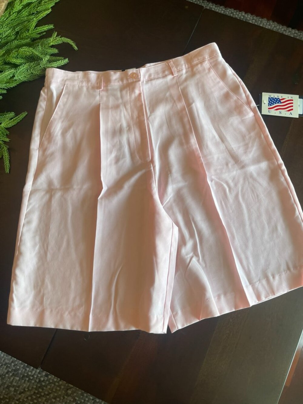 Vintage Lily's Of Beverly Hills Light Pink Shorts Size 16